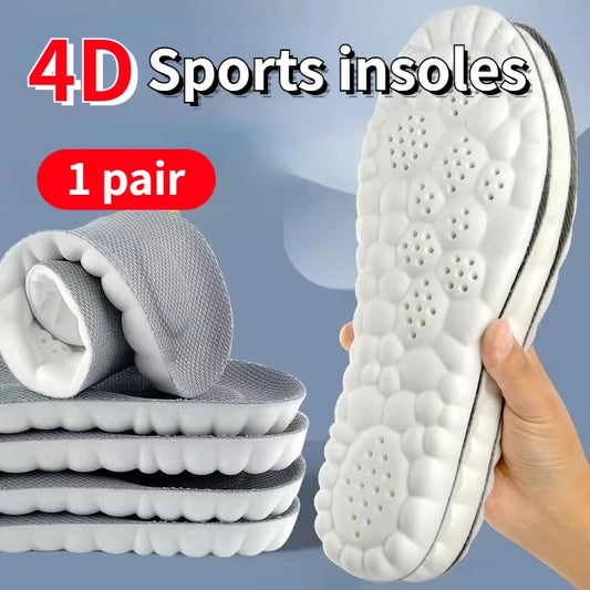 High Elasticity Latex Sport Insoles Soft Shoe Pads Arch Support Orthotic Insoles Shoe Sole Arch Support Orthopedic Insert Unisex