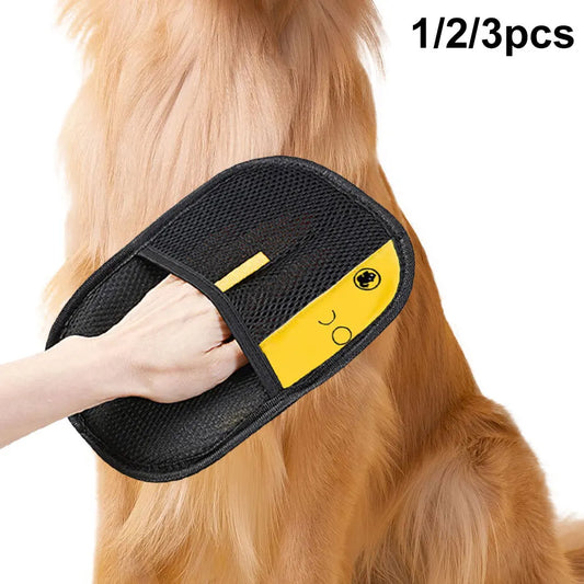 Pet Hair Remover Mitt Pet Hair Remover Gloves Deshedding Brush Glove for Cats and Dogs