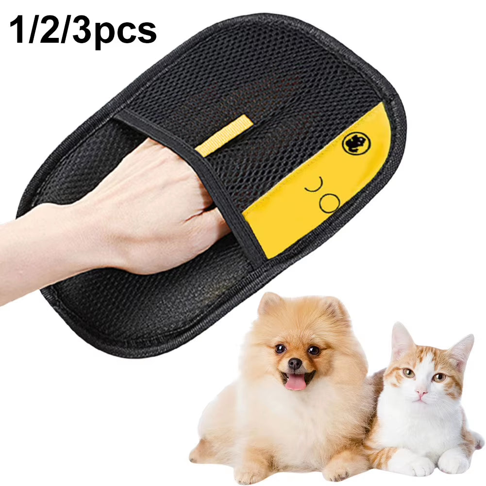 Pet Hair Remover Mitt Pet Hair Remover Gloves Deshedding Brush Glove for Cats and Dogs