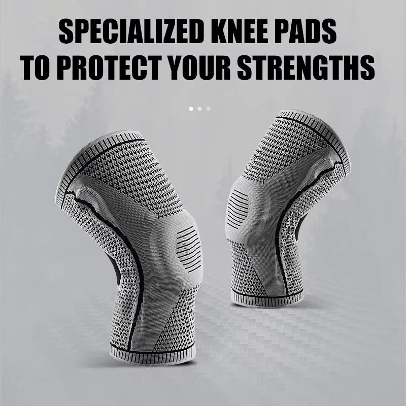 Ultimate Comfort Nylon Knee Pads for Outdoor Sports - Perfect for Basketball, Running & Fitness